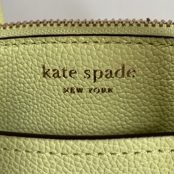 Kate Spade Collection Margaux Mini Satchel Top Handle Bag in Lemon Sorbet - Picture 2 of 11